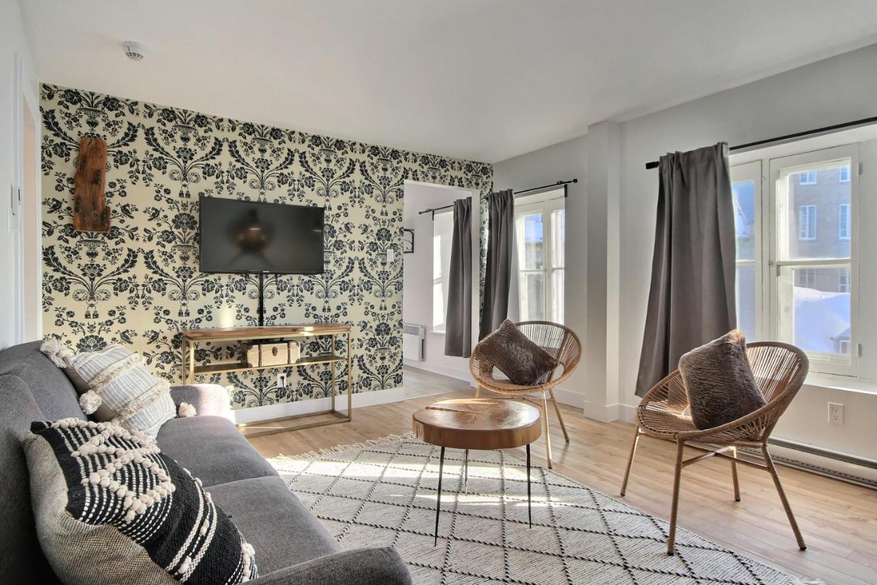 North House - Unique And Sunny Top Floor Old Quebec Gem Екстер'єр фото